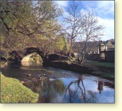 The packhorse bridge at Keith